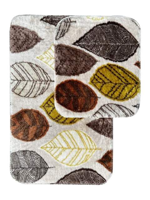 Набор ковриков Post Yaprak Дизайн Цвет BEJ