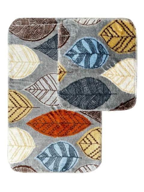 Набор ковриков Post Yaprak Дизайн Цвет GRI