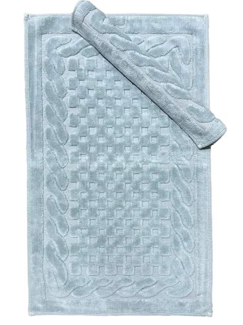 Набор ковриков Cotton Erguvan Дизайн Цвет Aqua