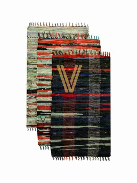 Коврик Хлопковый Дизайн 11 Цвет Ассорти