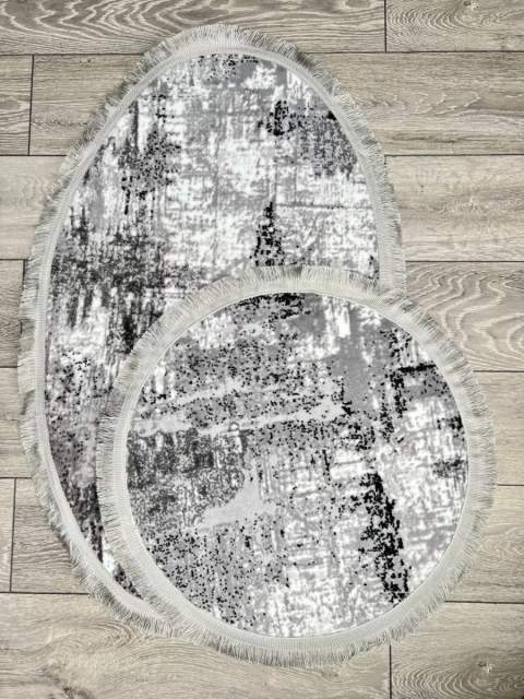 Набор ковриков Smart_Ov Дизайн 112 Цвет Серый