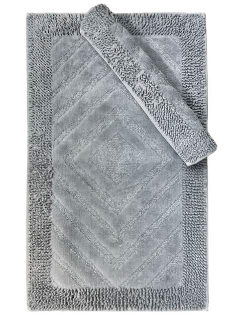 Набор ковриков MAKARNA TIARA Дизайн  Цвет Серый