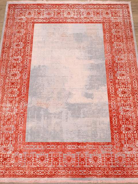 Ковры дизайн 3035A цвет CREAM2 / ORANGE_2