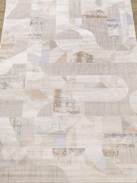 Ковры дизайн F422AB цвет BEIGE / BLUE
