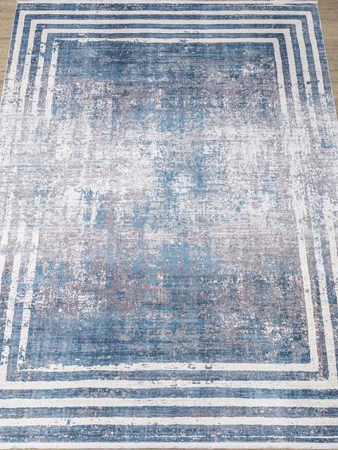 Ковры дизайн M254B цвет C_DGRAY / DBLUE