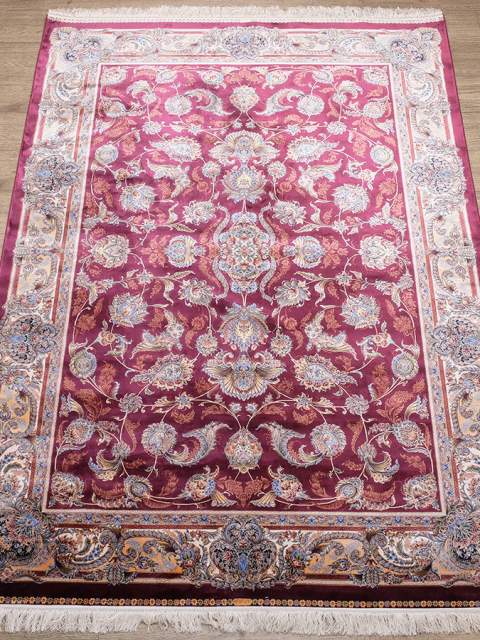 Ковры дизайн 2003K цвет BORDO / CREAM