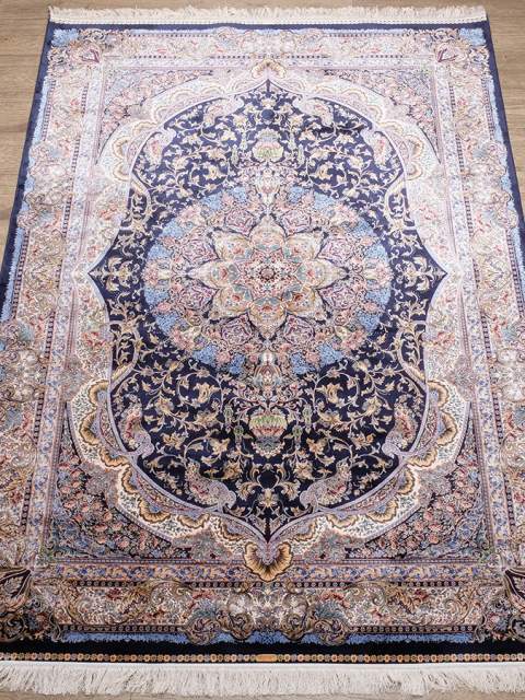 Ковры дизайн 2004C цвет NAVY / CREAM