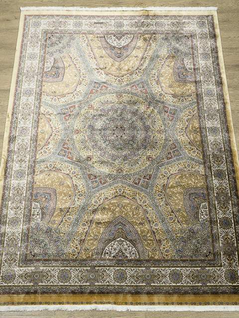 Ковры дизайн 2015F цвет YELLOW / CREAM