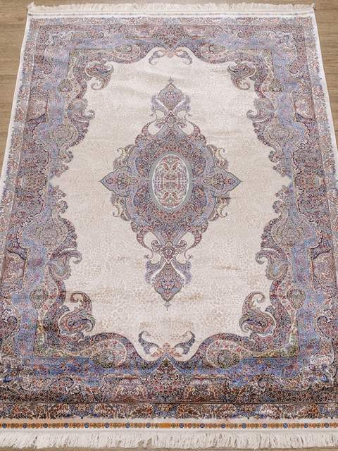 Ковры дизайн 2018A цвет CREAM / BLUE