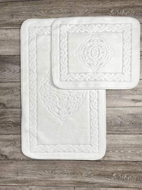 Набор ковриков Buta Osmanli Дизайн  Цвет Белый