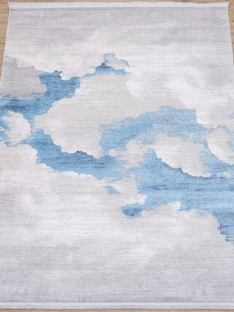 Ковры дизайн B236B цвет BEIGE_COKEN / BLUE