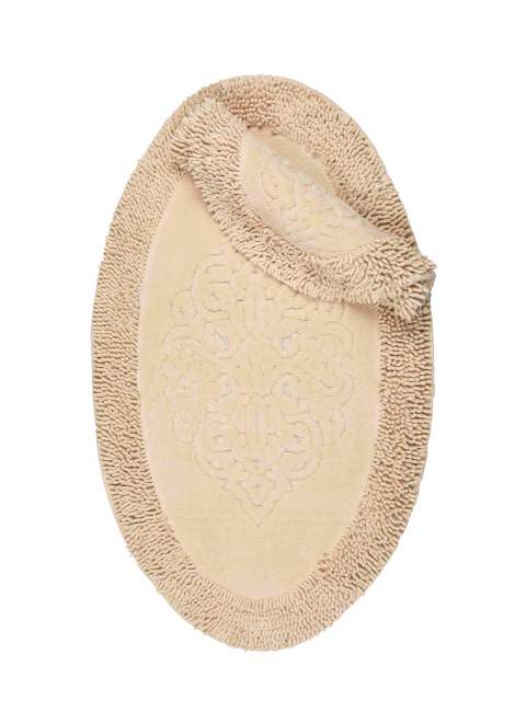 Набор ковриков Makarna Osmanli Oval Дизайн Цвет CAPPUCINO