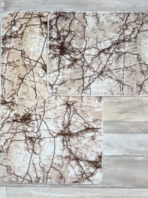 Набор ковриков Smart_N Дизайн 224 Цвет Бежевый