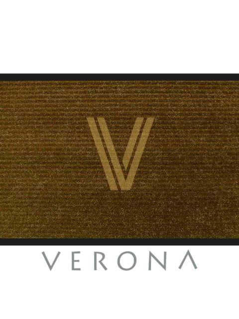 Коврик 2-х Полоска Дизайн 01 Цвет Коричневый