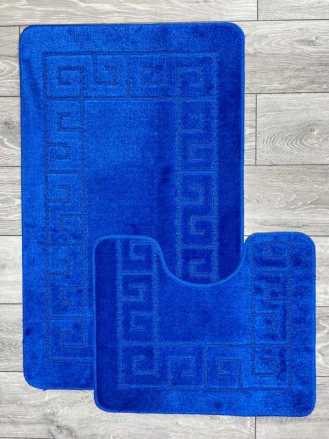 Набор ковриков Mono 2pc ST Дизайн 5404 Цвет ROYAL BLUE