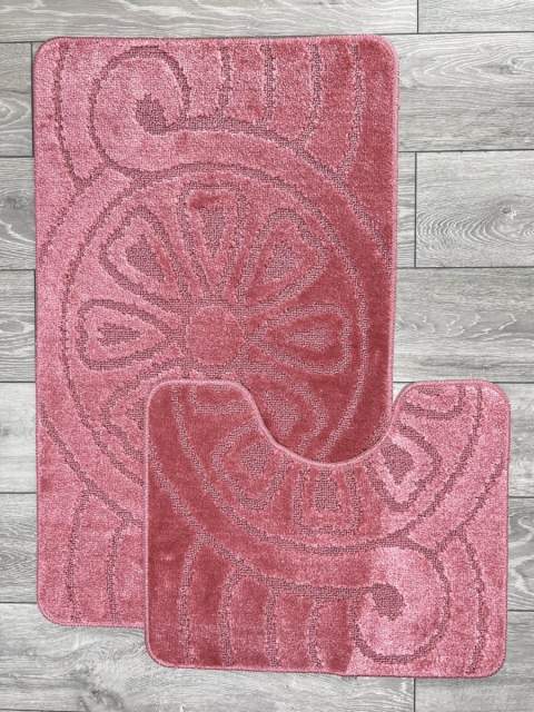 Набор ковриков Mono 2pc ST Дизайн 2504 Цвет MAGENTA