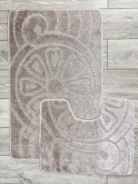 Набор ковриков Mono 2pc ST Дизайн 1709 Цвет BEIGE