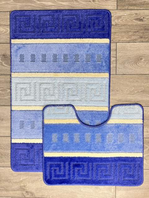 Набор ковриков Multi 2pc ST Дизайн 5404/5004/5214 Цвет BLUE