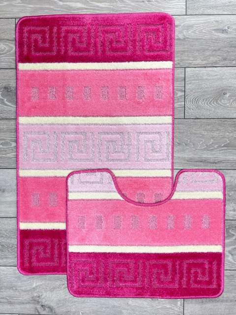 Набор ковриков Multi 2pc ST Дизайн 2504/2506/2600 Цвет PINK