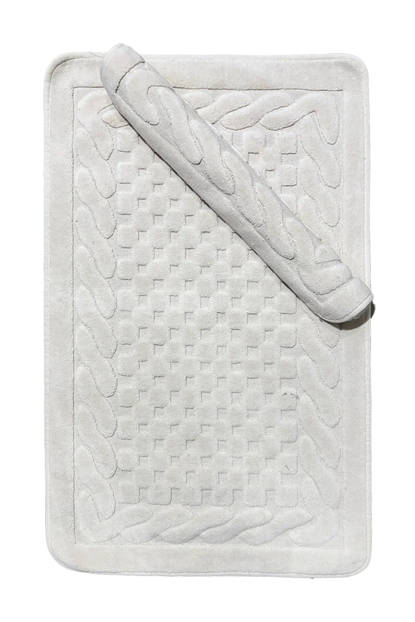 Набор ковриков Cotton Erguvan Дизайн Цвет Krem