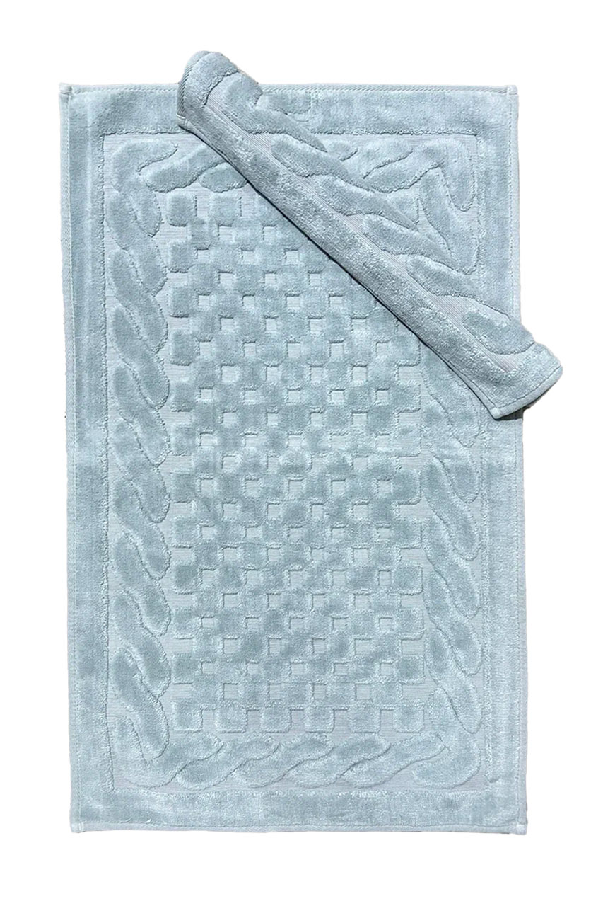 Набор ковриков Cotton Erguvan Дизайн Цвет Aqua