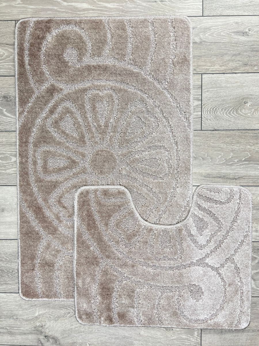 Набор ковриков Mono 2pc ECO Дизайн 1709 Цвет BEIGE