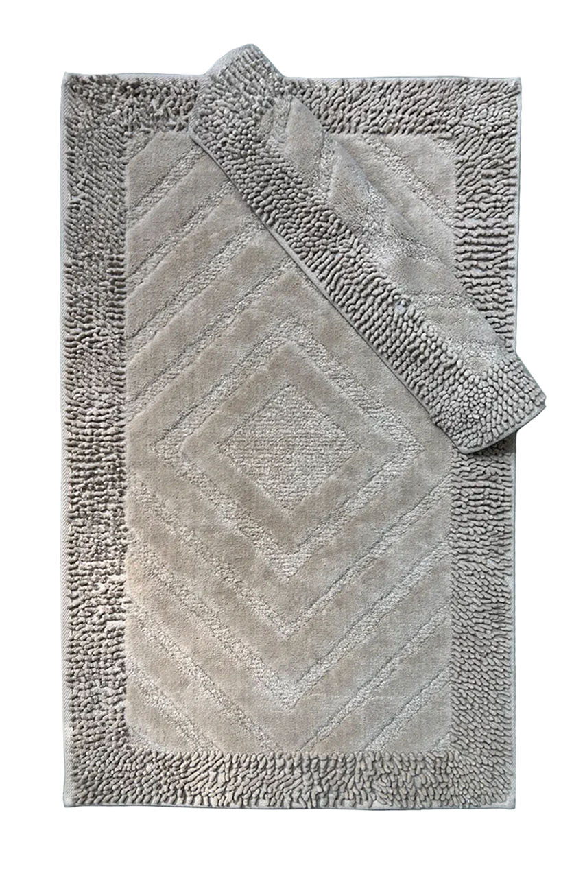 Набор ковриков MAKARNA TIARA Дизайн  Цвет Бежевый