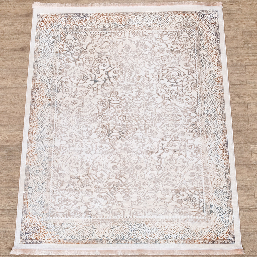 Ковры дизайн 4323A цвет BEJ FLOS / BEJ FLOS