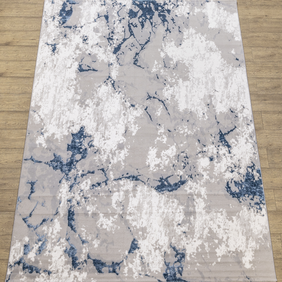 Ковры дизайн 10465A цвет GRI / K.MAVI