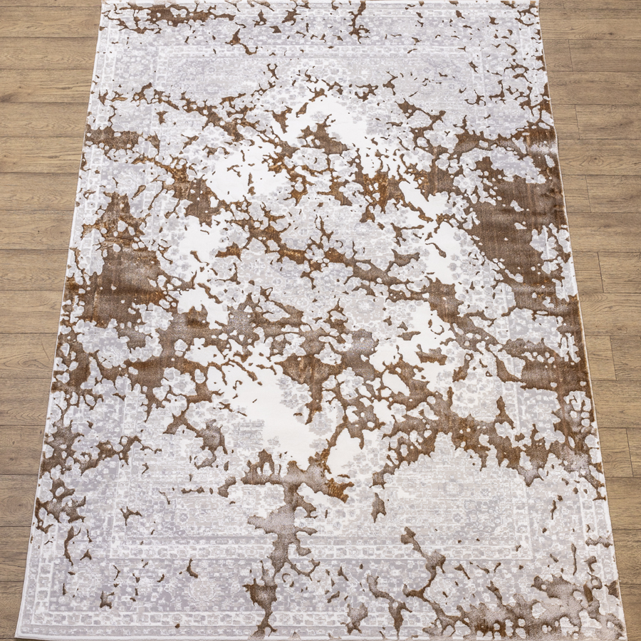 Ковры дизайн KB04B цвет WHITE / BEIGE_1