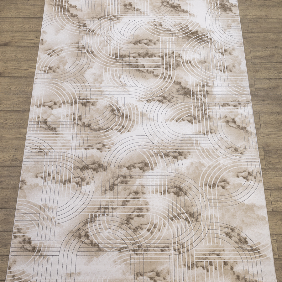 Ковры дизайн 10691A цвет BEIGE / BEIGE