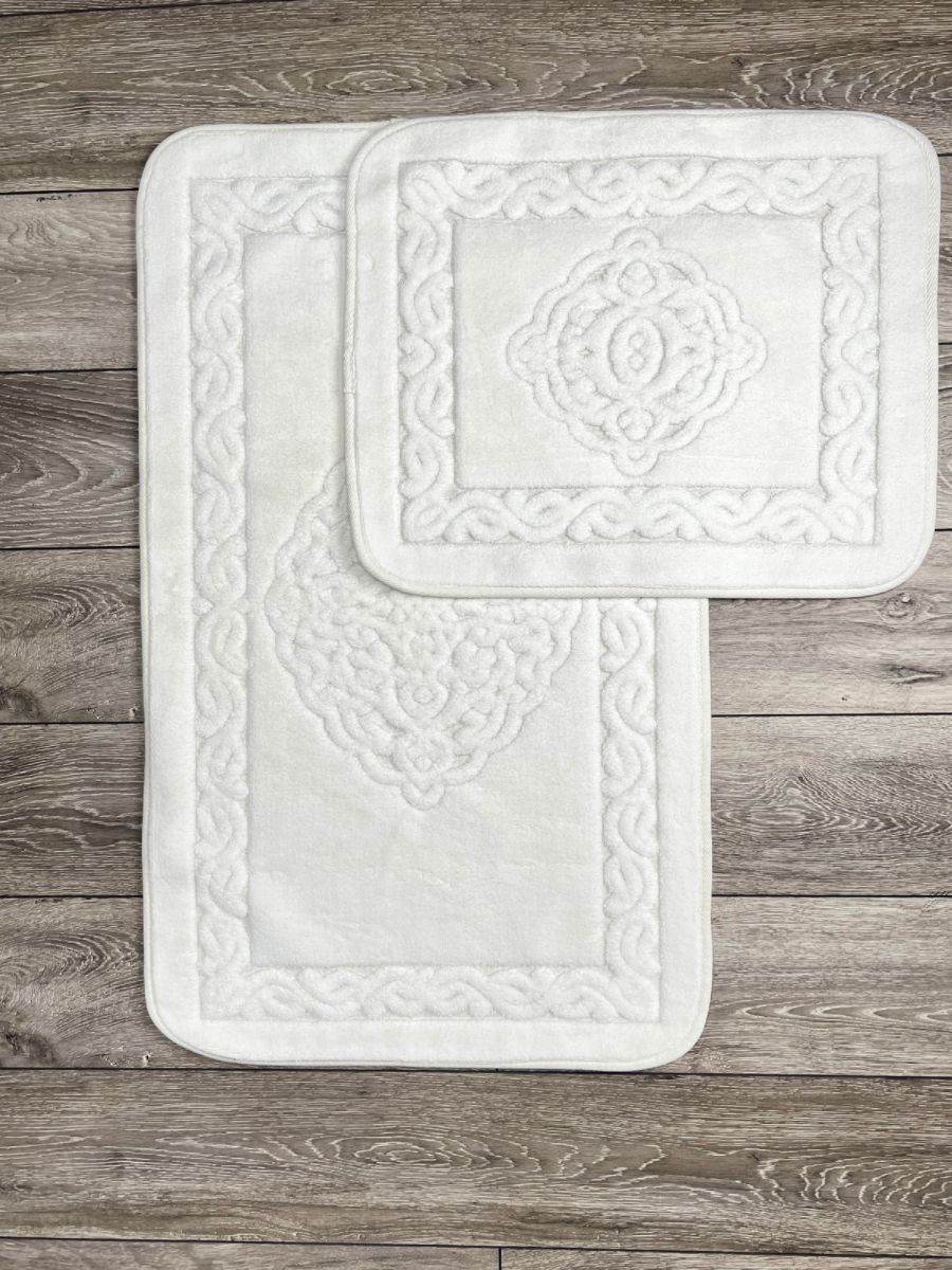 Набор ковриков Buta Osmanli Дизайн  Цвет Белый