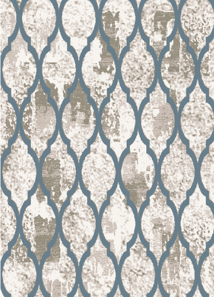 Дорожки дизайн 4100B цвет BLUE/BLUE