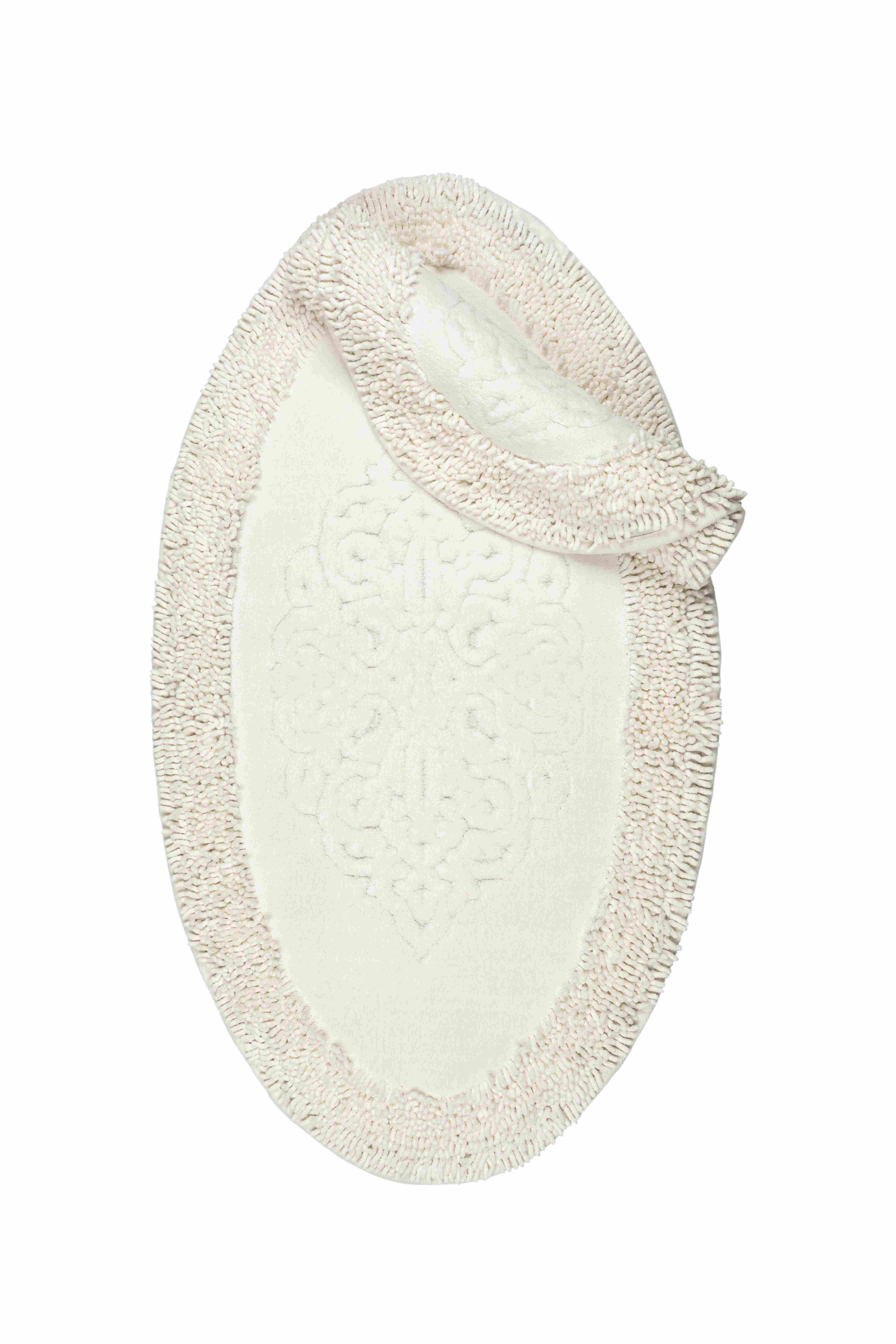 Набор ковриков Makarna Osmanli Oval Дизайн Цвет KREM