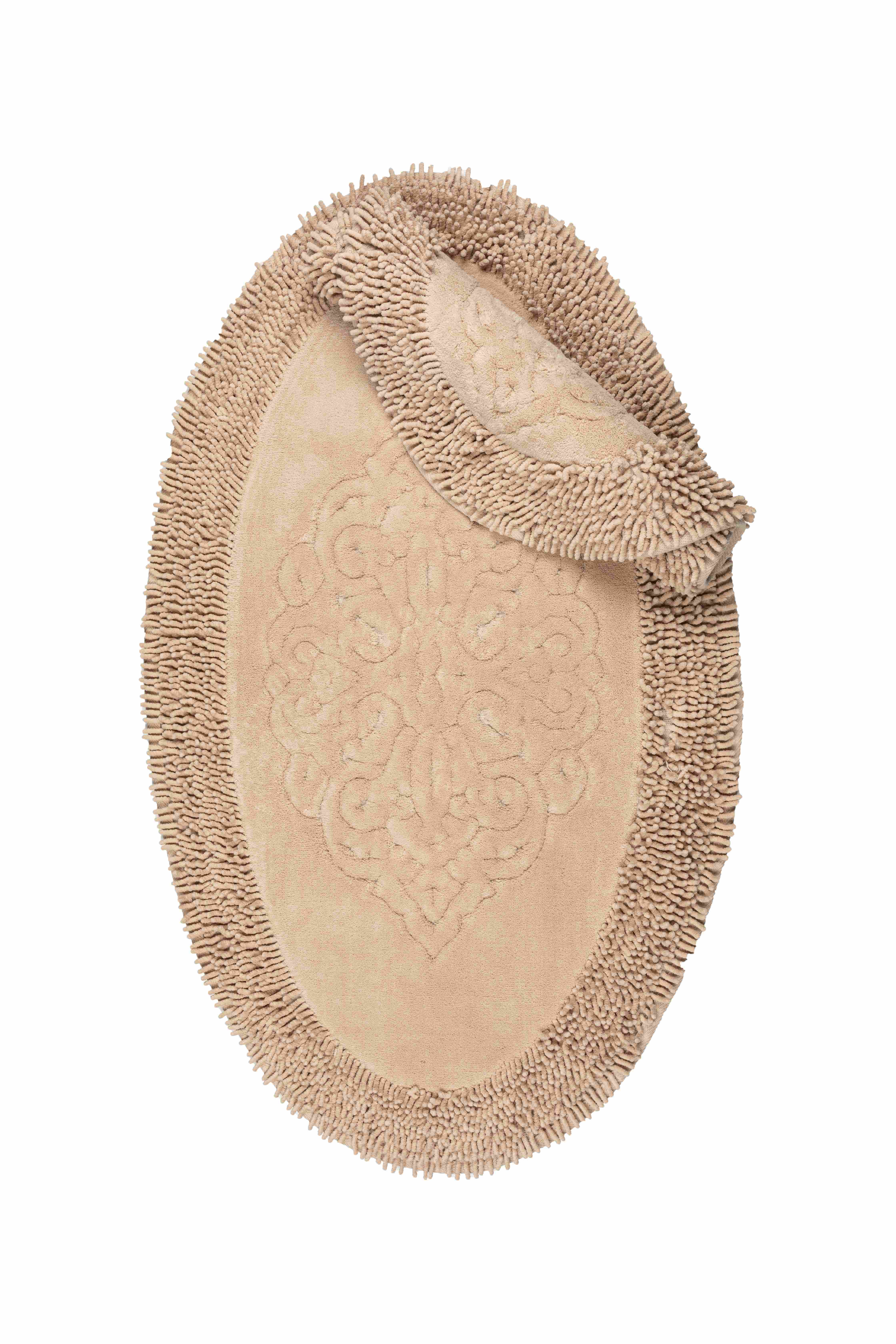Набор ковриков Makarna Osmanli Oval Дизайн Цвет PUDRA