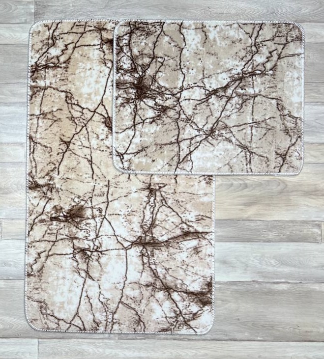 Набор ковриков Smart_N Дизайн 224 Цвет Бежевый