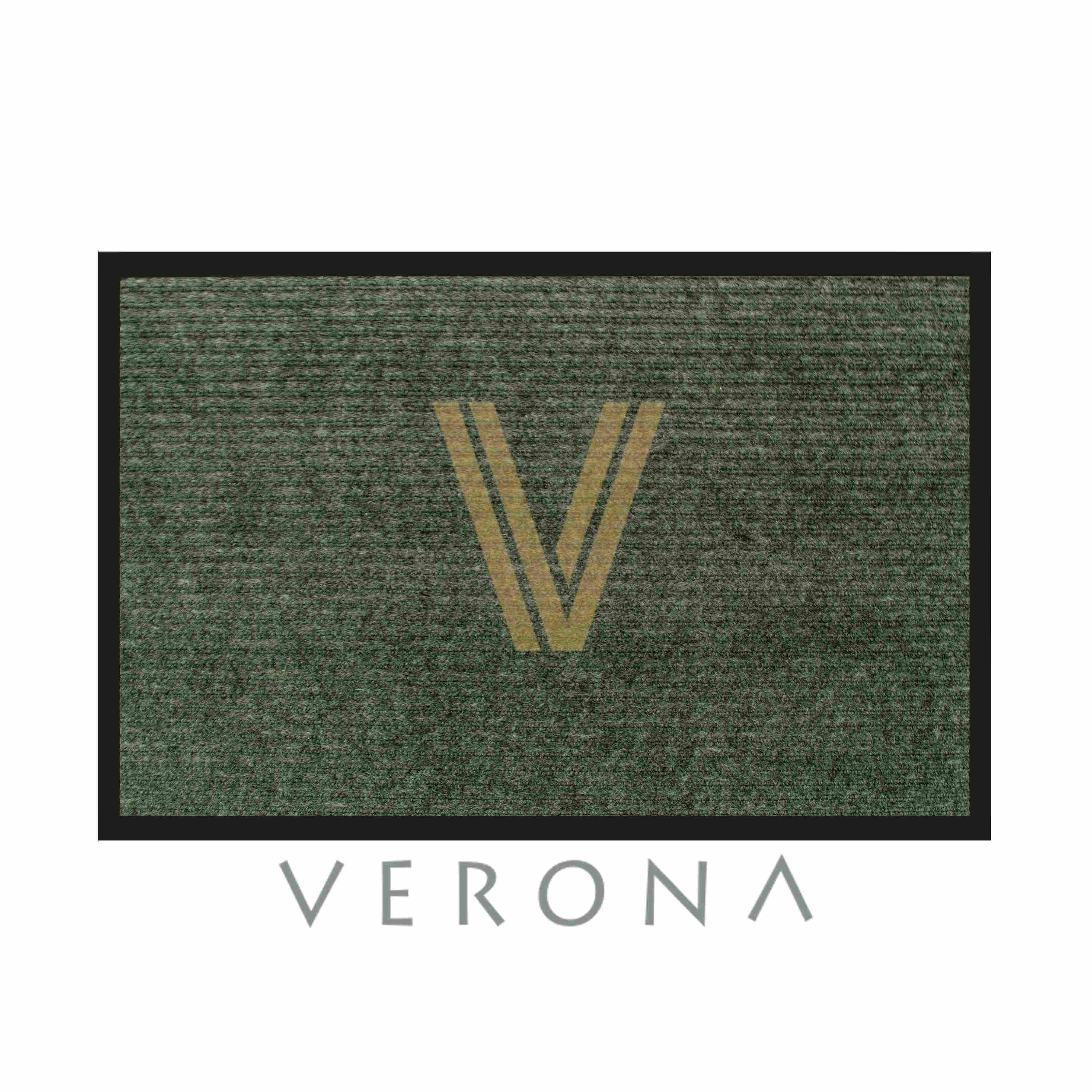 Коврик 2-х Полоска Дизайн 01 Цвет Серый