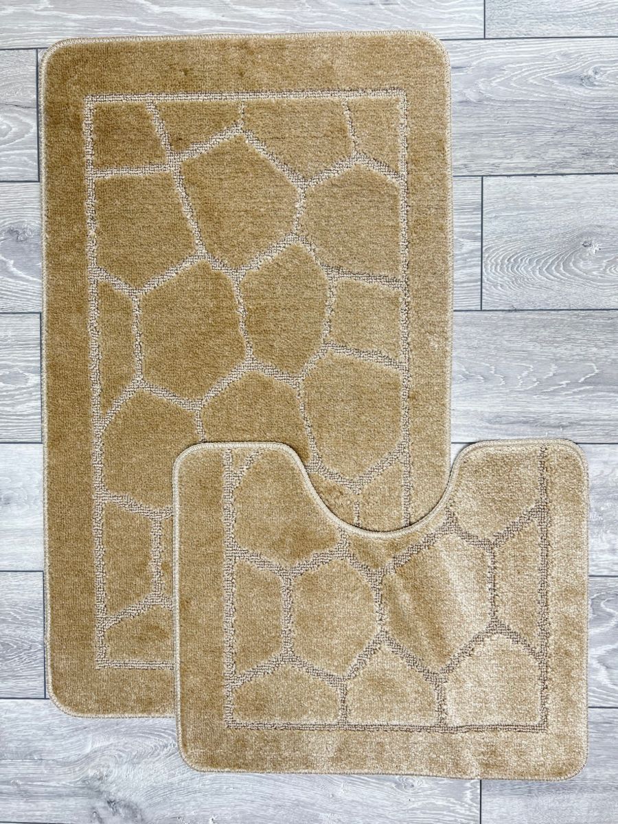 Набор ковриков Mono 2pc ST Дизайн 3305 Цвет CAMEL