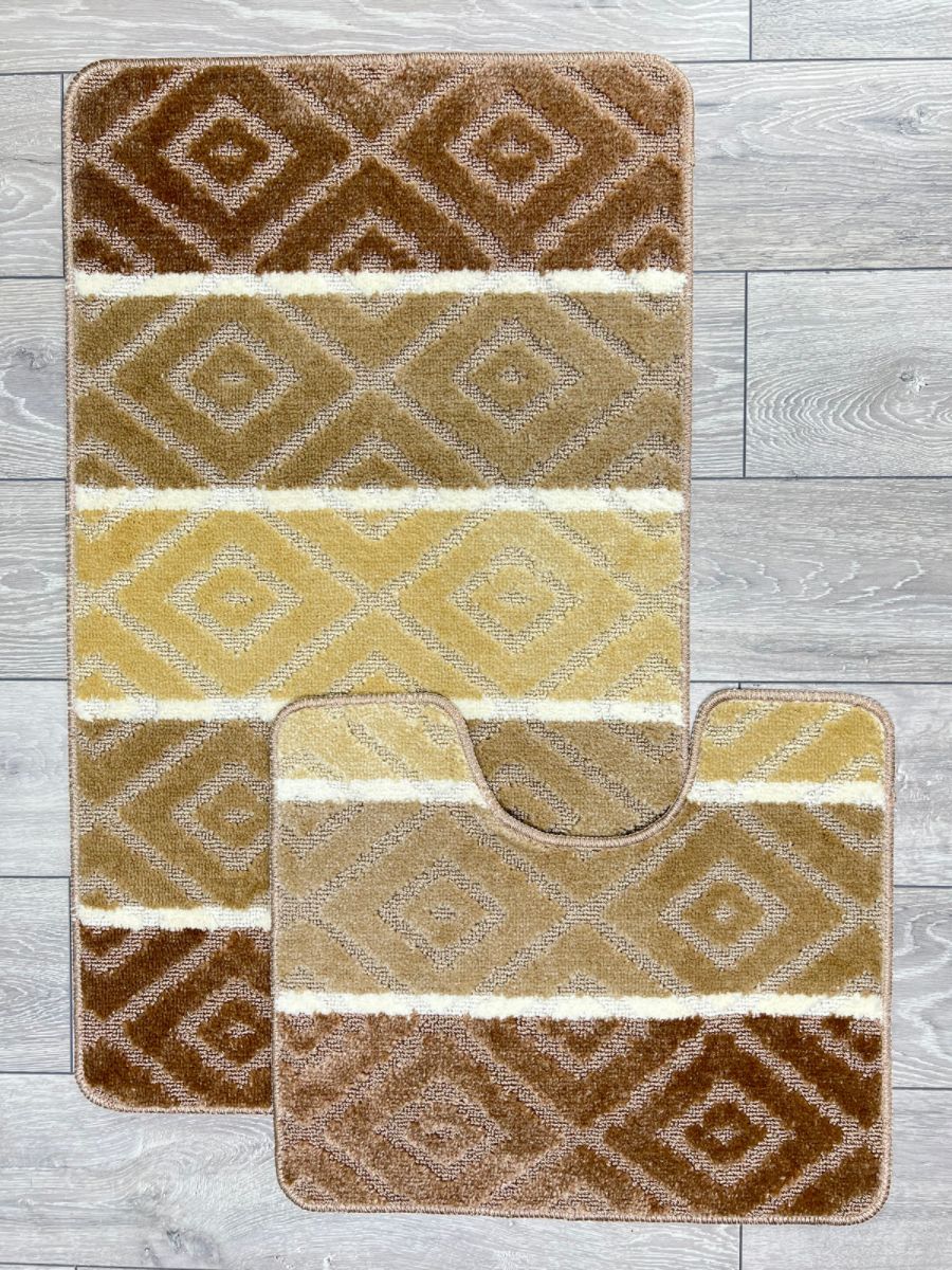 Набор ковриков Multi 2pc ST Дизайн 3305/1709/1422 Цвет BEIGE